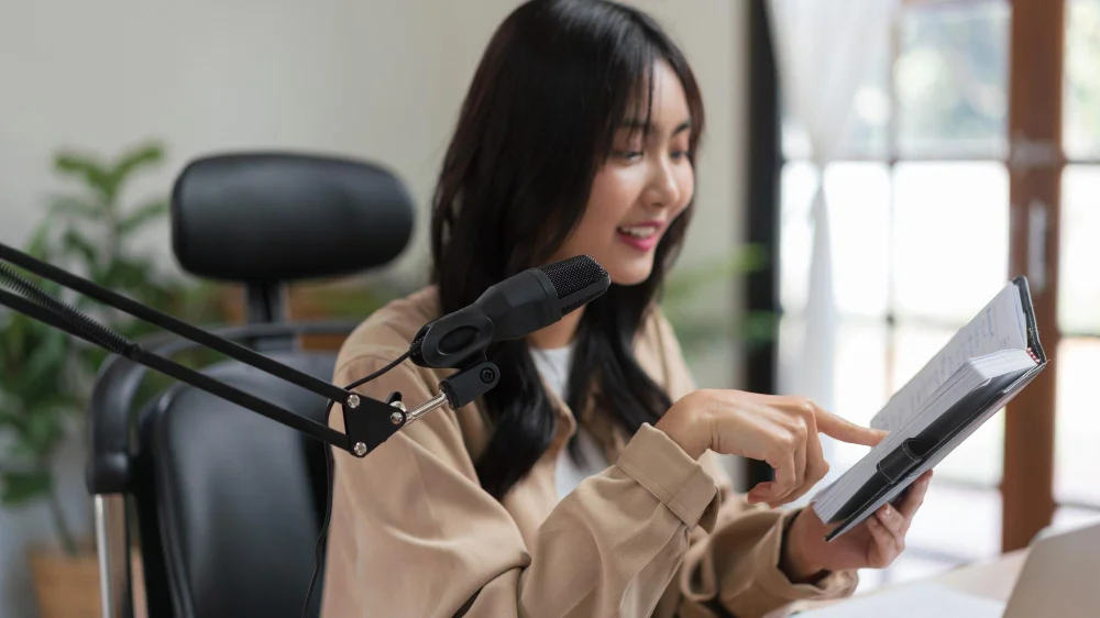 creating audio script