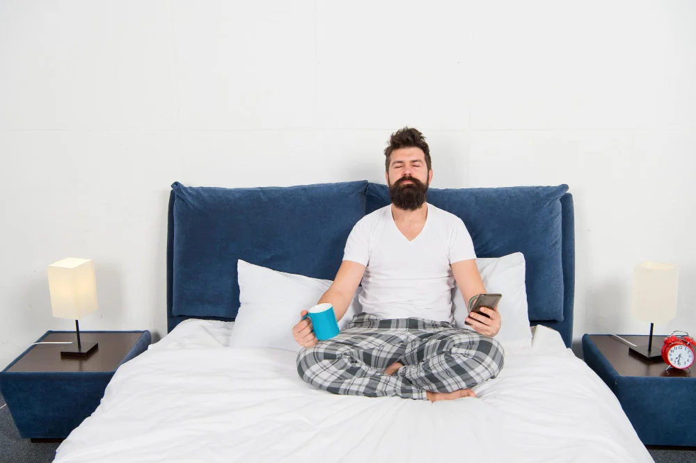 morning meditation bedroom