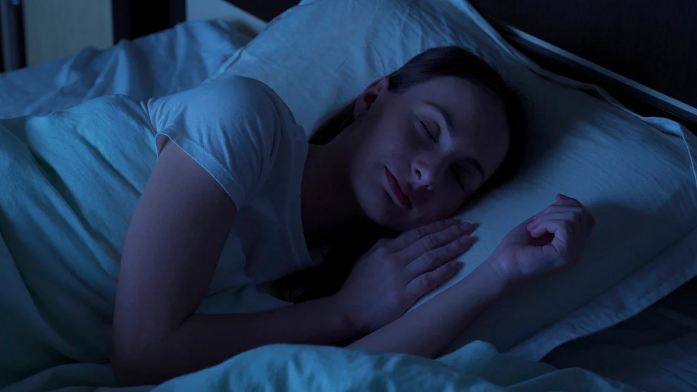 sleeping at night