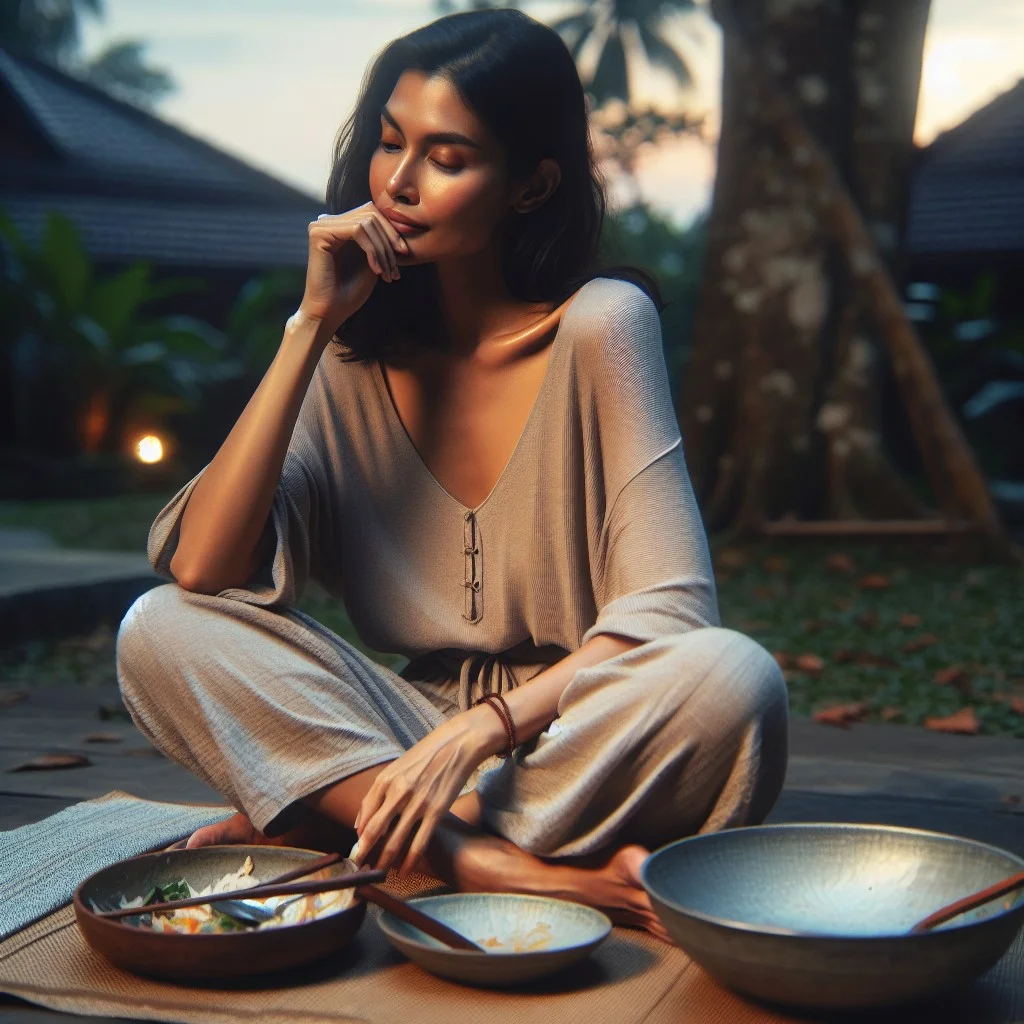 advantages and disadvantages of meditating on a full stomach