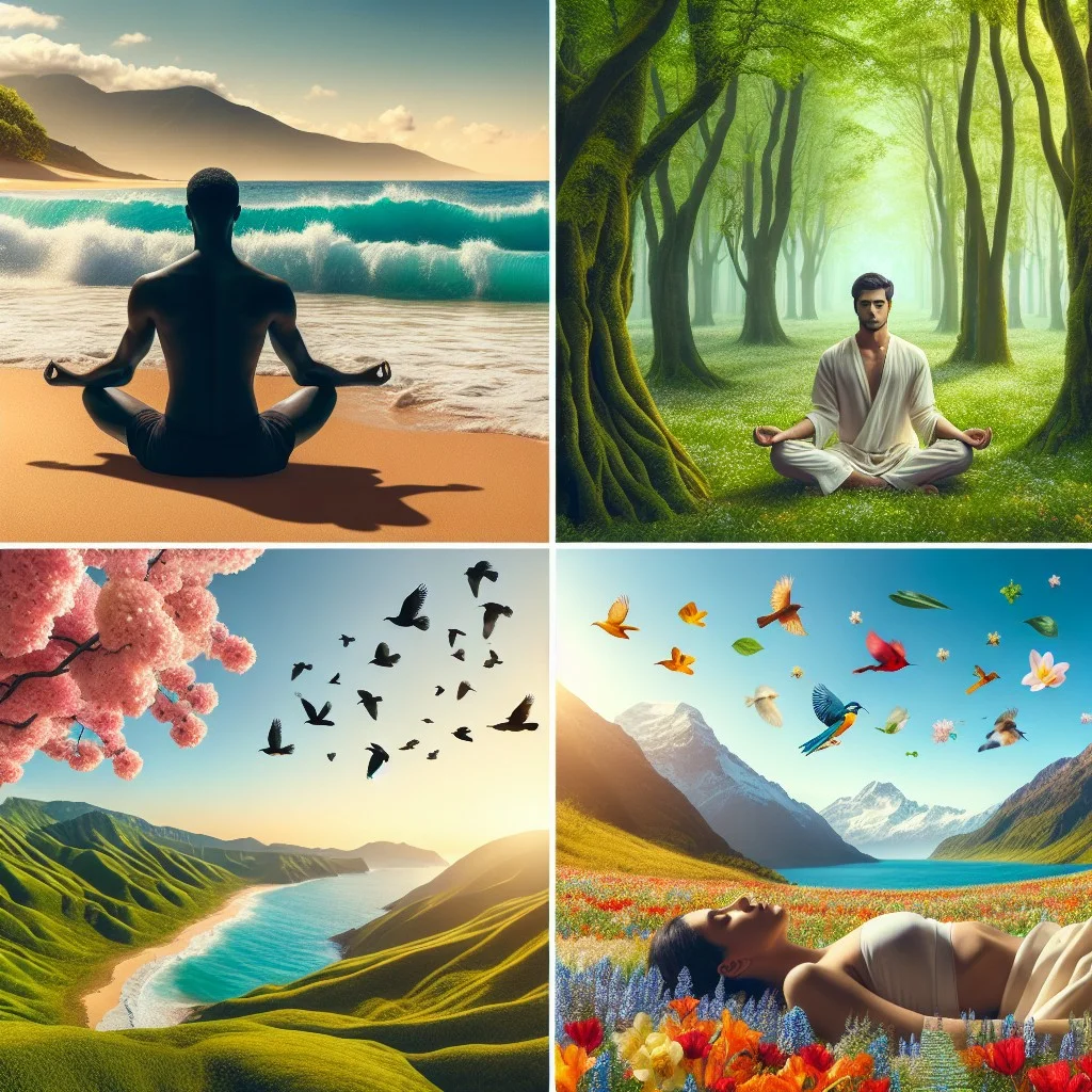 alternative places suitable for lying down meditation