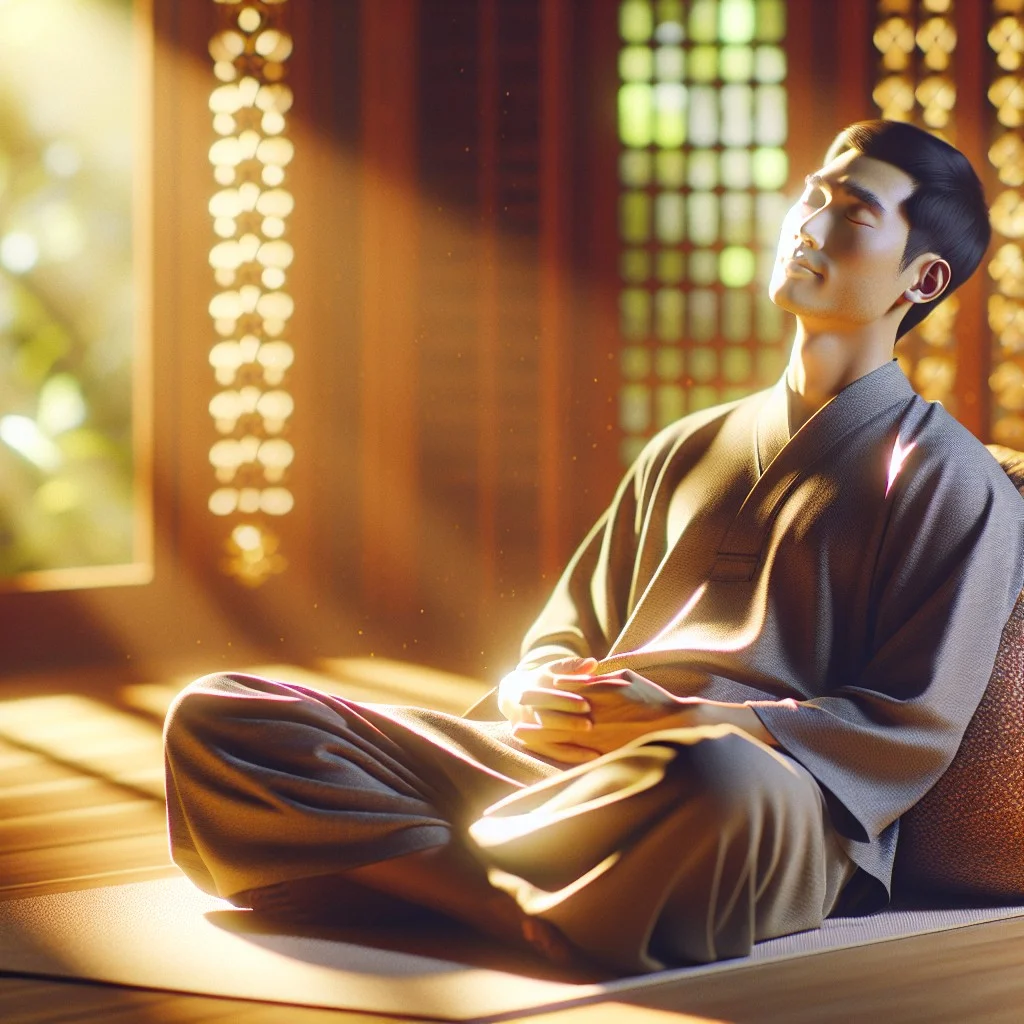 avoiding the bed when meditating lying down