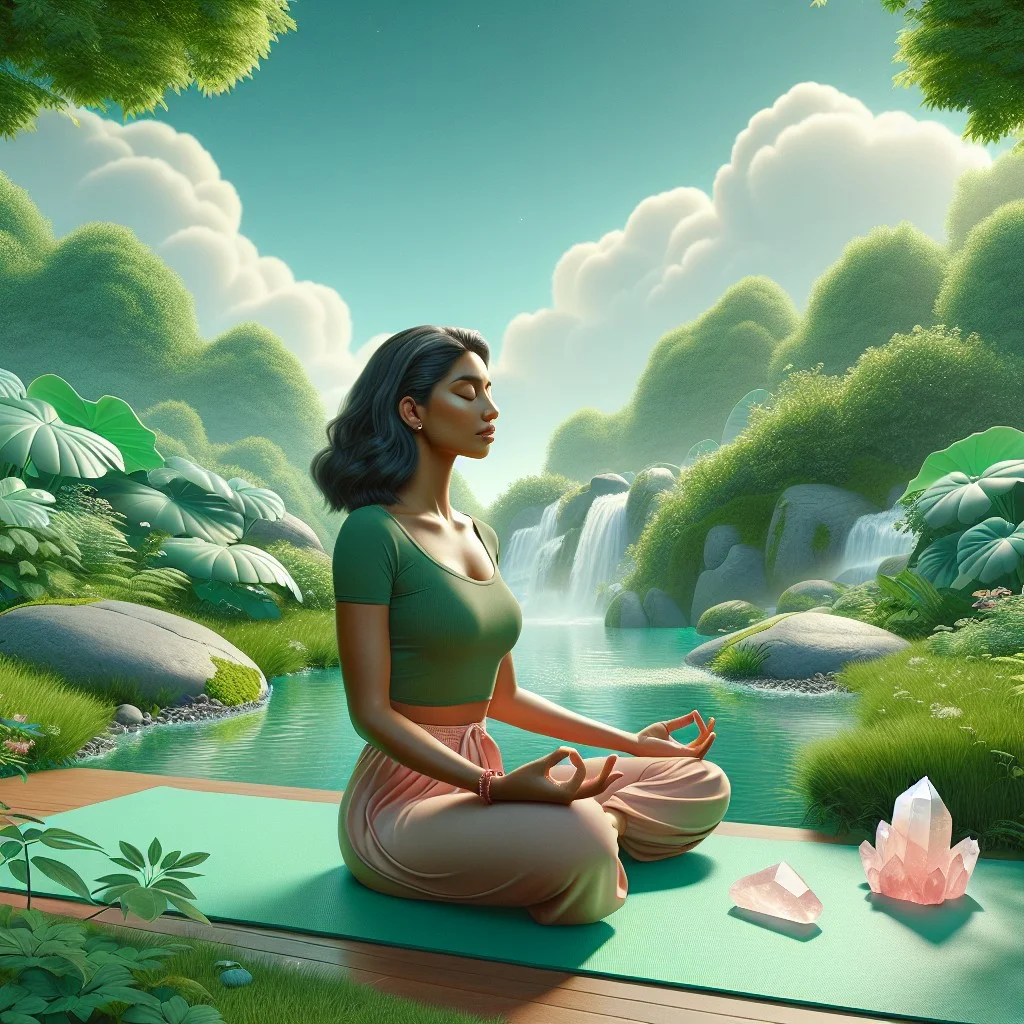 getting started with rose quartz meditation