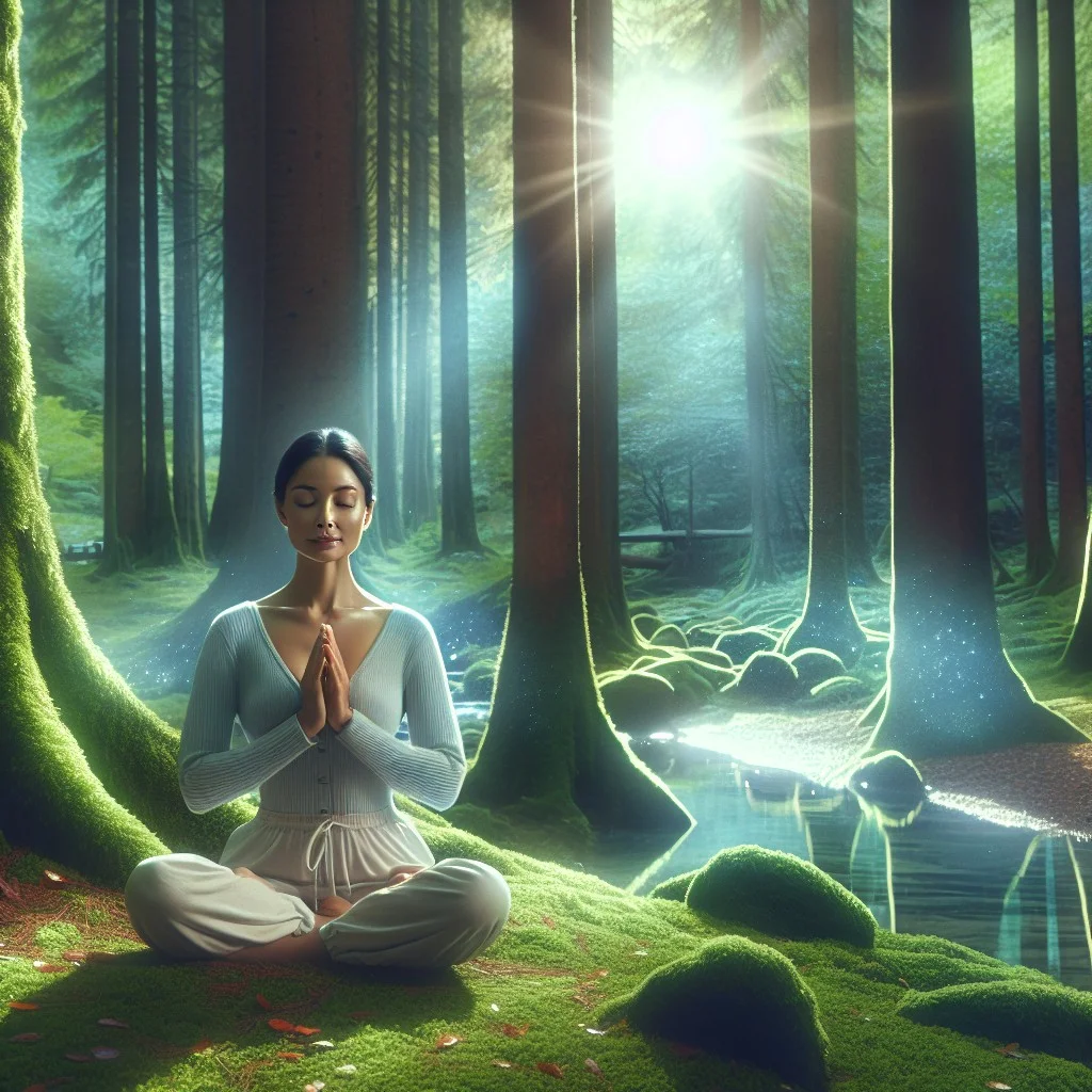 initial steps to meditate for higher vibrations