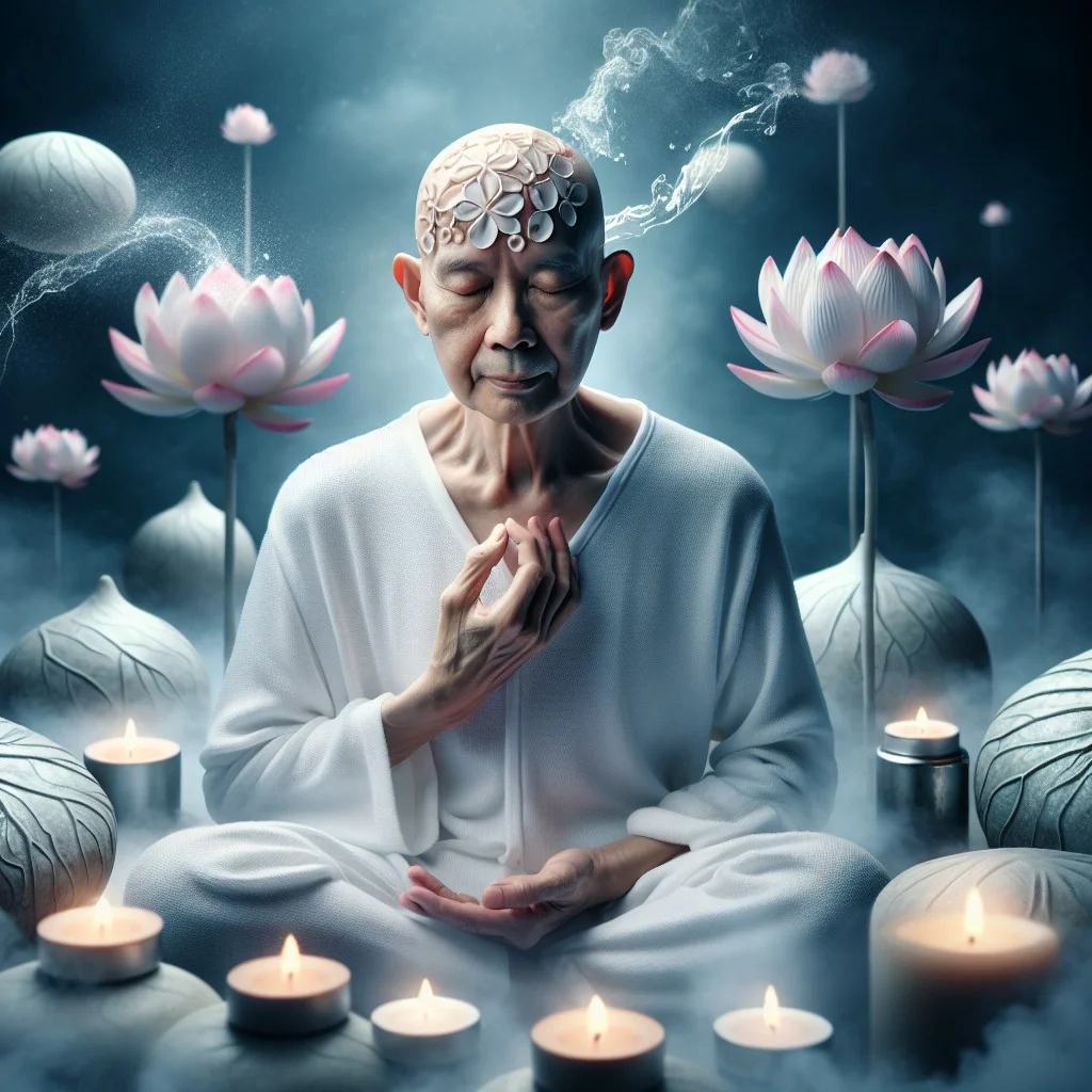 short meditation guides to regain sensory connection during illness
