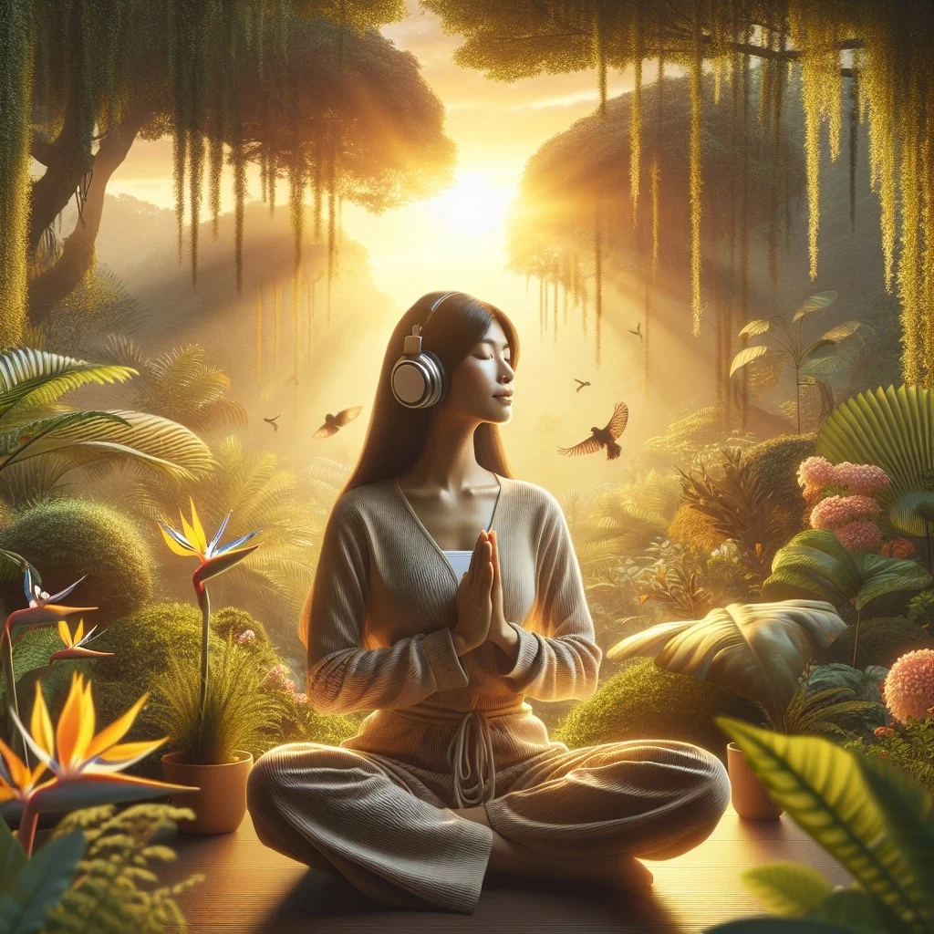 the role of music frequency in meditation