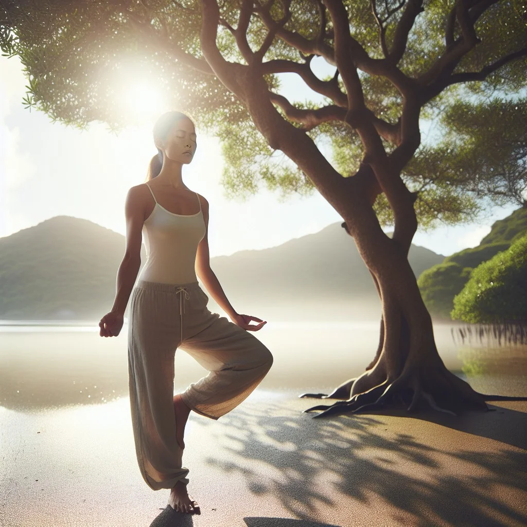 zhang zhuang technique for standing meditation
