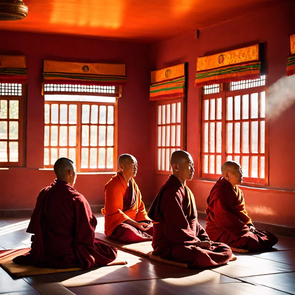 daily routine of monks